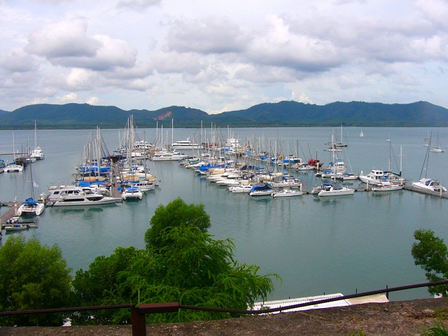 Yacht Haven Marina from road above